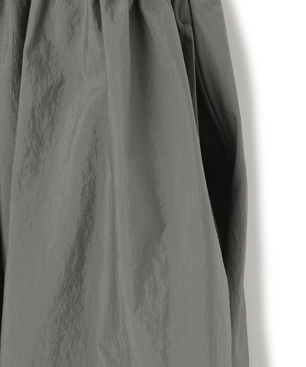 23区 【洗える】ブライトナイロンワッシャー ニットコンビワンピース 