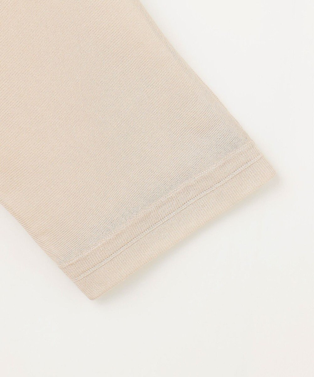 J.PRESS LADIES L 【洗える】シアーライトニット Vネック カーディガン 