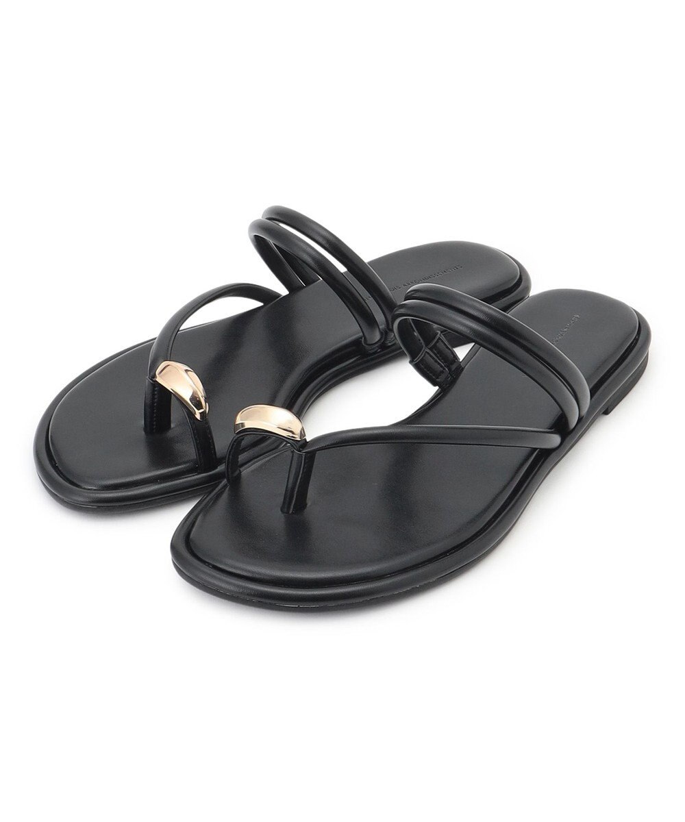 23区 サムリング フラット サンダル 