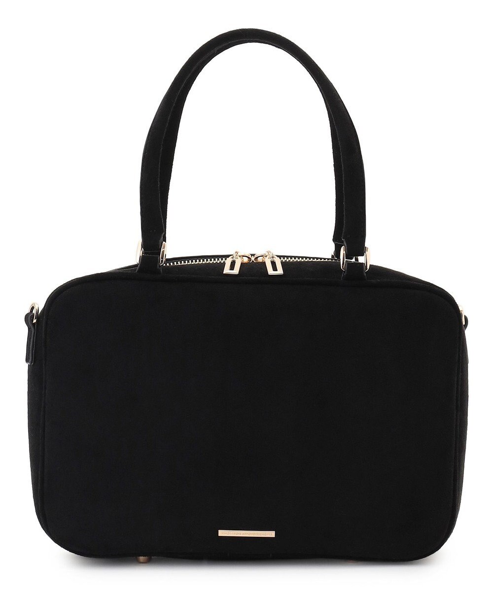 23区 【WEB&一部店舗限定】スエード ボストン バッグ 