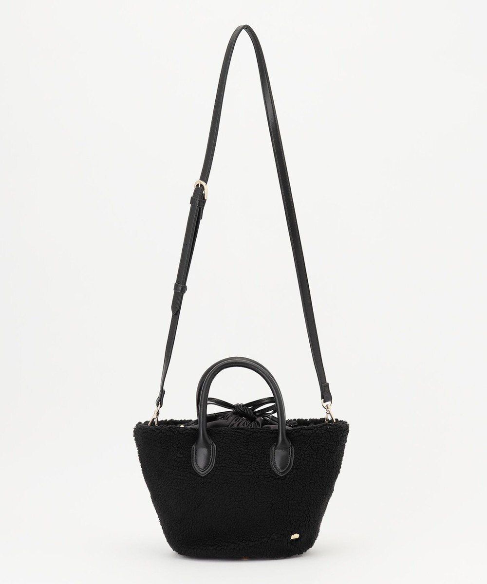 LA BAGAGERIE エコファー　バケツハンドバッグ 