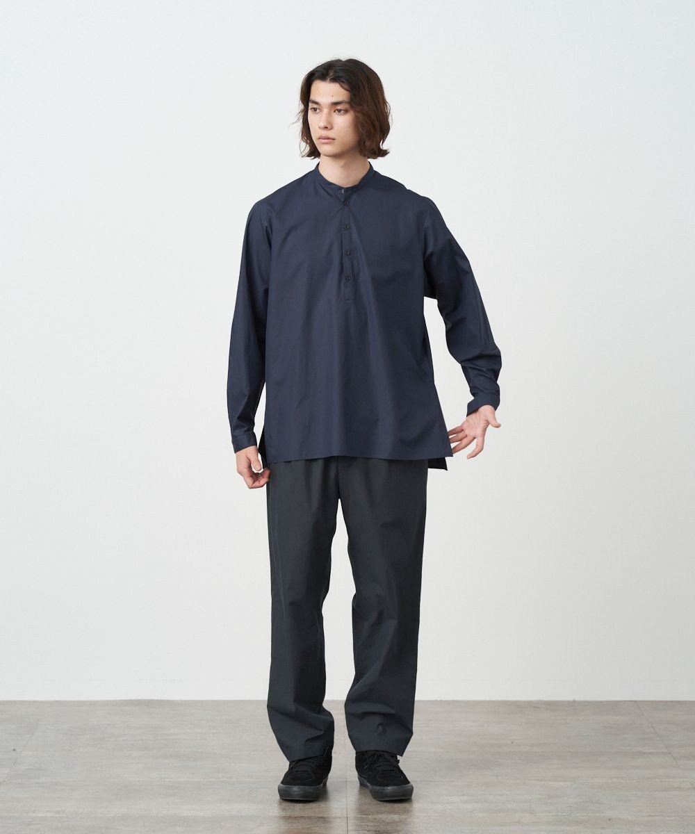 ATON COTTON TYPEWRITER | イージーテーパードパンツ - UNISEX 