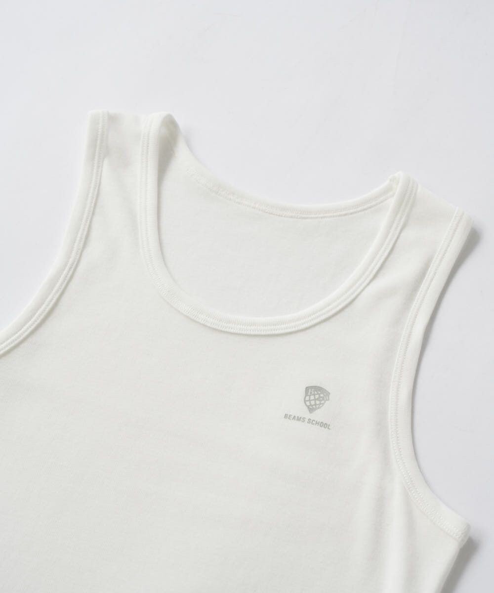 BEAMS SCHOOL タンクトップインナー2枚セット 