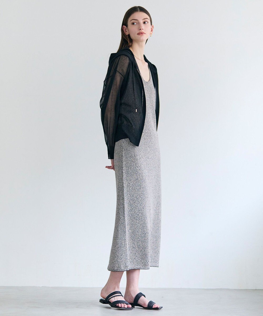 BEIGE， SIDERITE / シアージップフーディーニット 