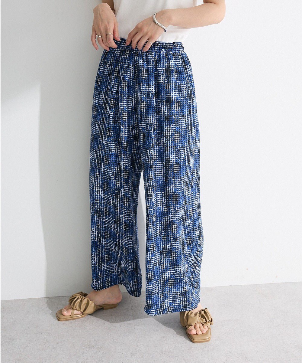 Green Parks 柄イージーパンツⅠ（ワイド） 