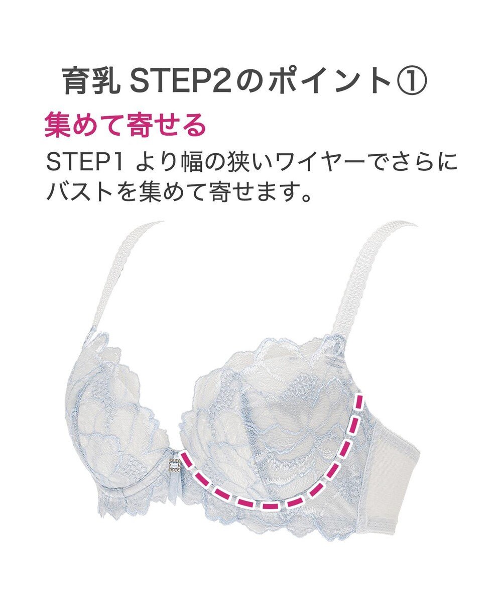 BRADELIS New York 【BRADELIS New York / 育乳ブラ・STEP2 寄せる】　ベルステップ2ブラ22A1 