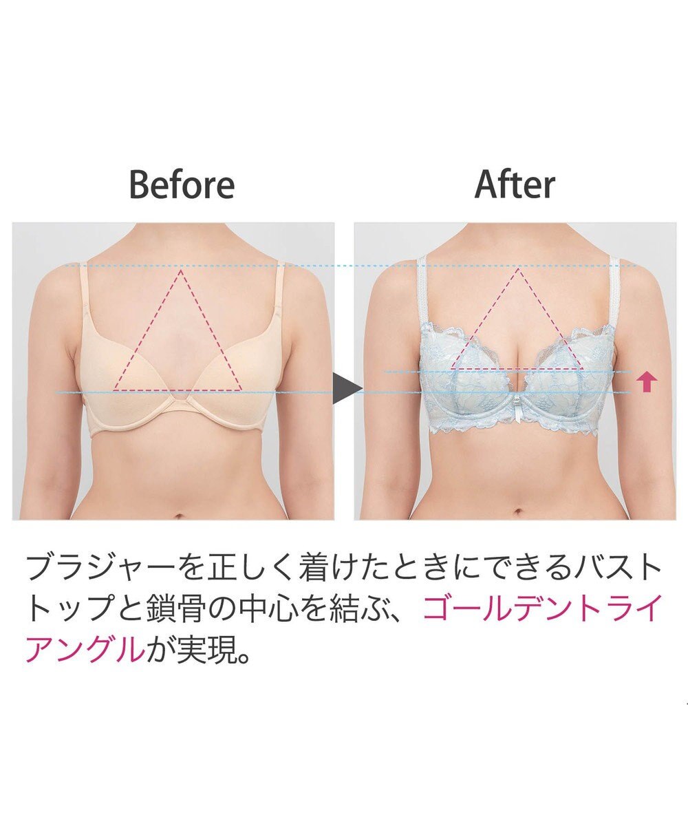 BRADELIS New York 【BRADELIS New York / 育乳ブラ・STEP2 寄せる】　ベルステップ2ブラ22A1 