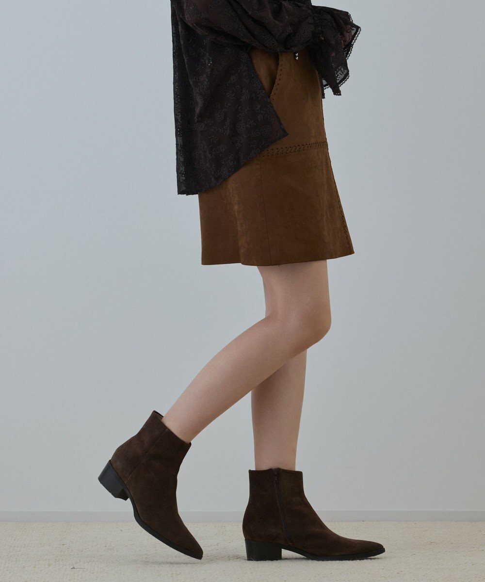 GRACE CONTINENTAL パッチワークミニスカート 