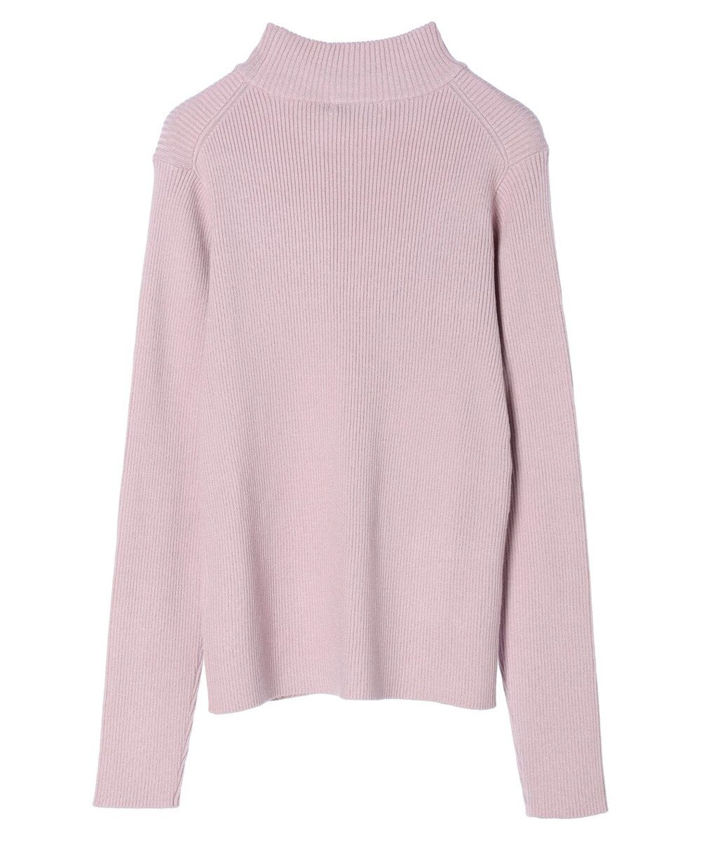 earth music&ecology やわらかタッチハイネックリブプルオーバー 