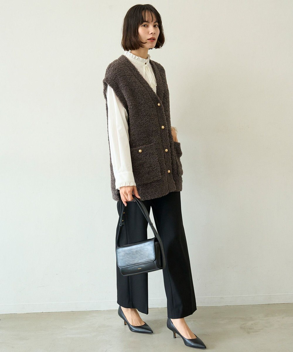 UNFILO 【STORY×UNFILO】シャギーニット ベスト 