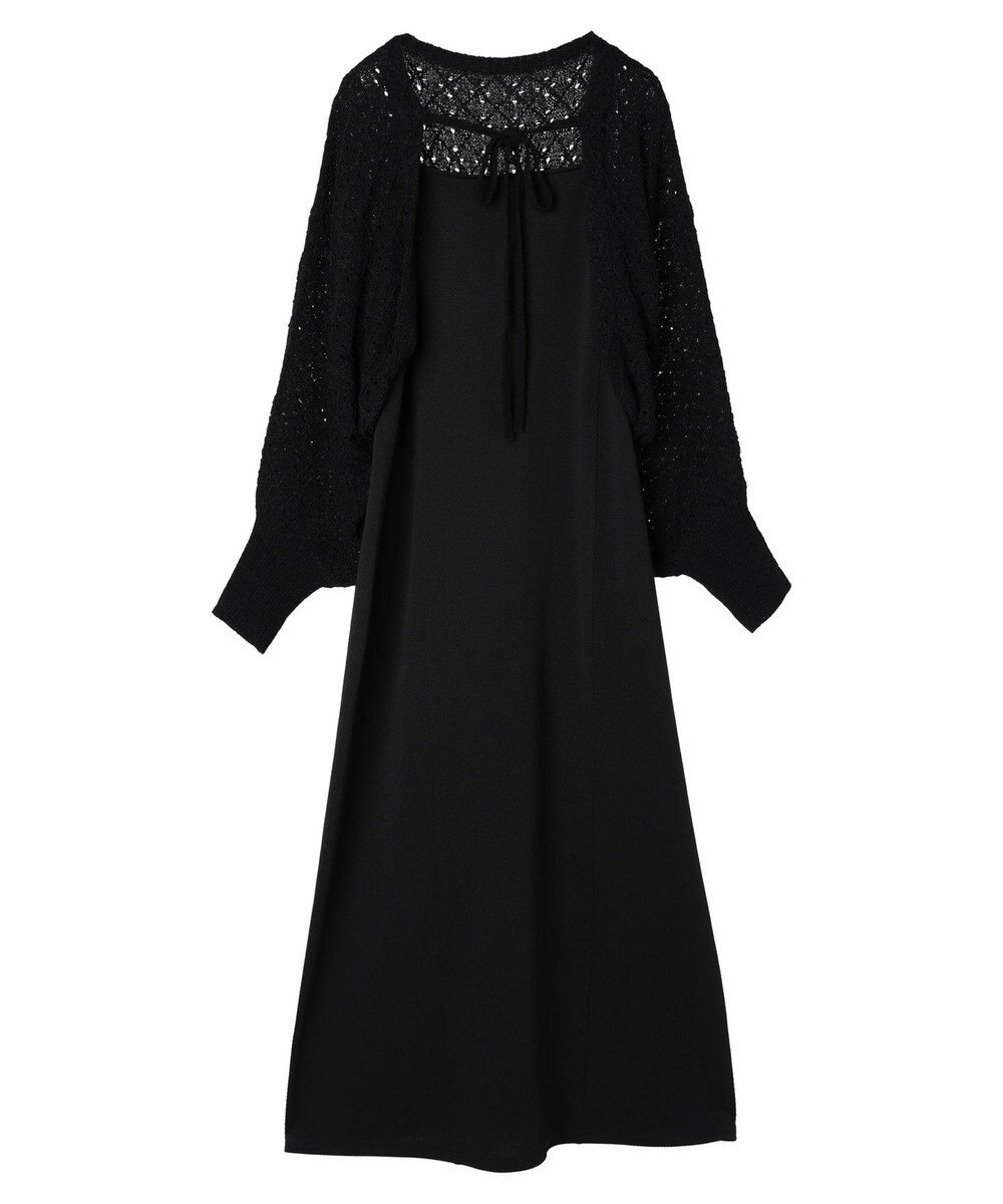 earth music&ecology ＳＥＴ２点　マルチウェイボレロキャミワンピース 