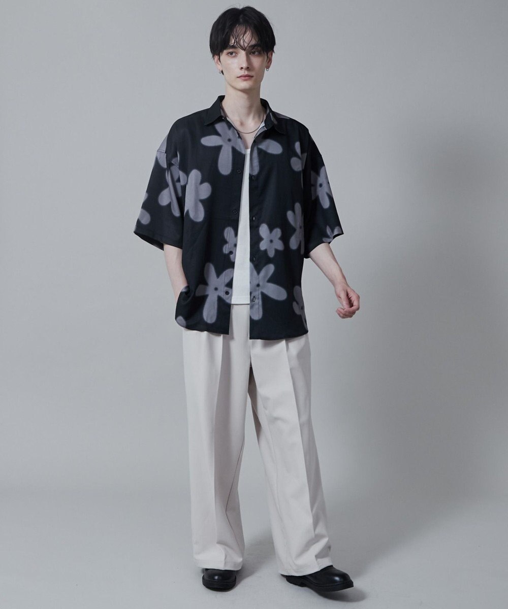 WEGO アムンゼンパターンBIGシャツ（S） 