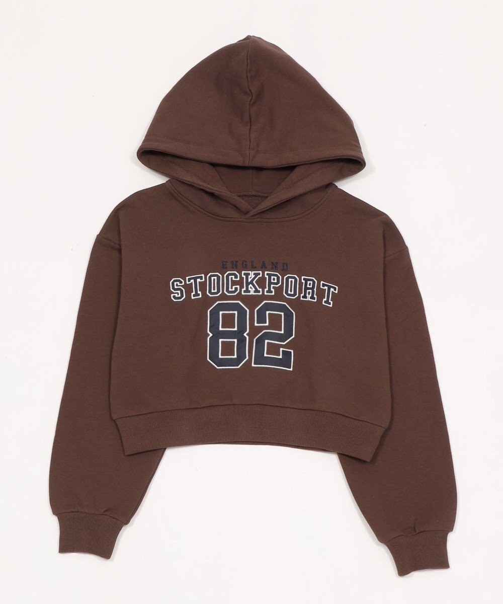 WEGO ロゴショートプルパーカー 