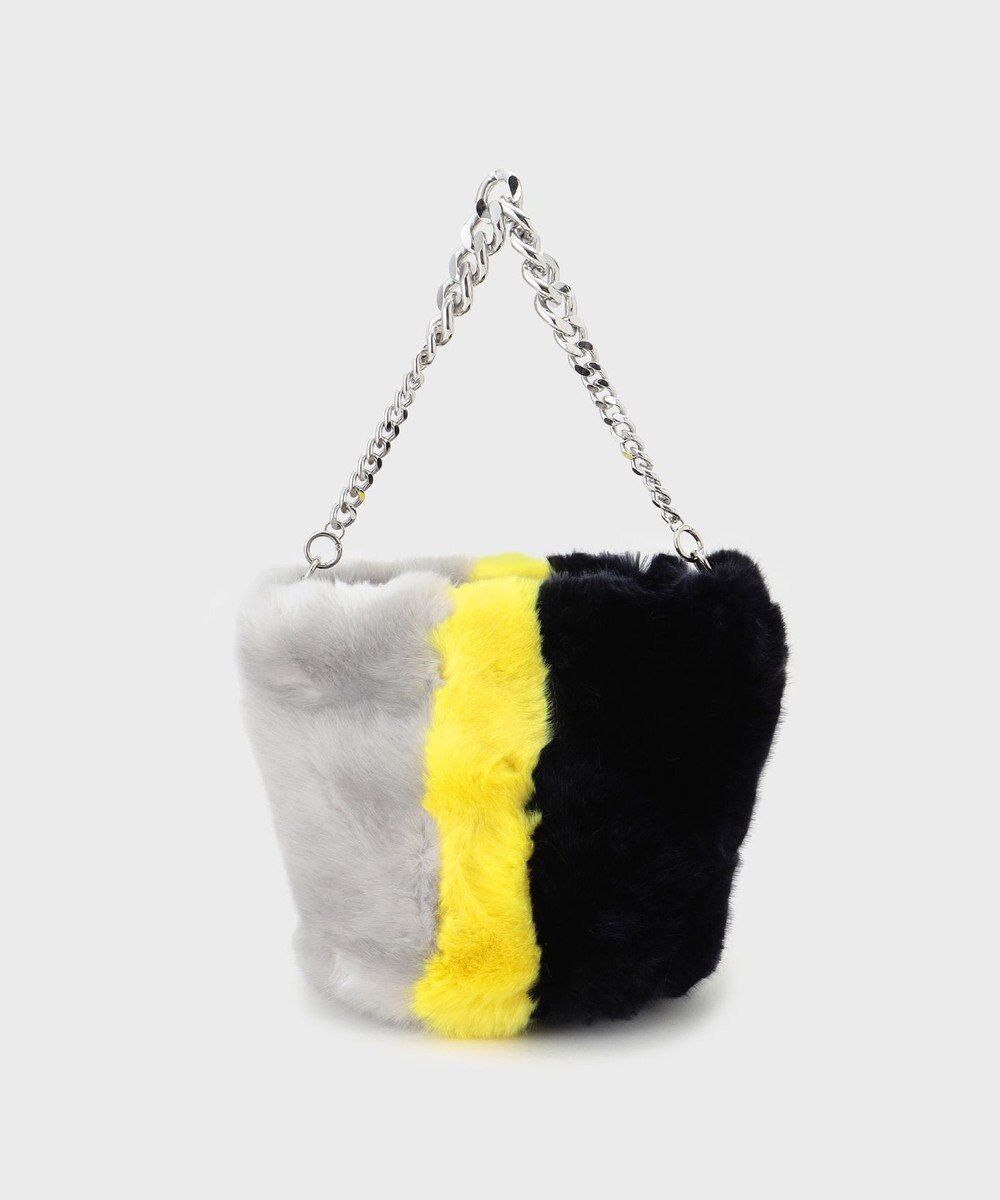 GRACE CONTINENTAL a point etc 配色チェーンバッグ 