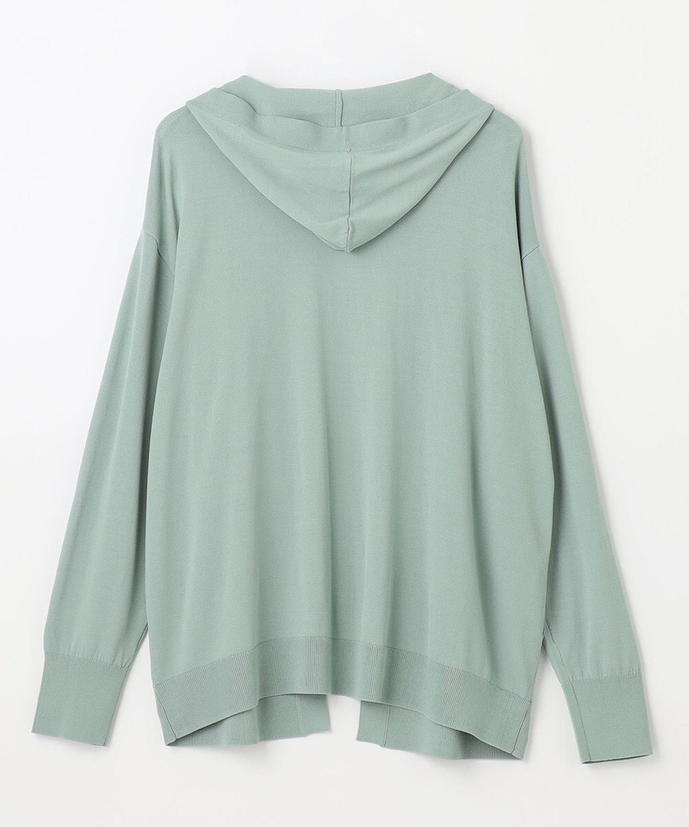 ANY L 【接触冷感/UVケア/アンチピリング】フーディーカーディガン 