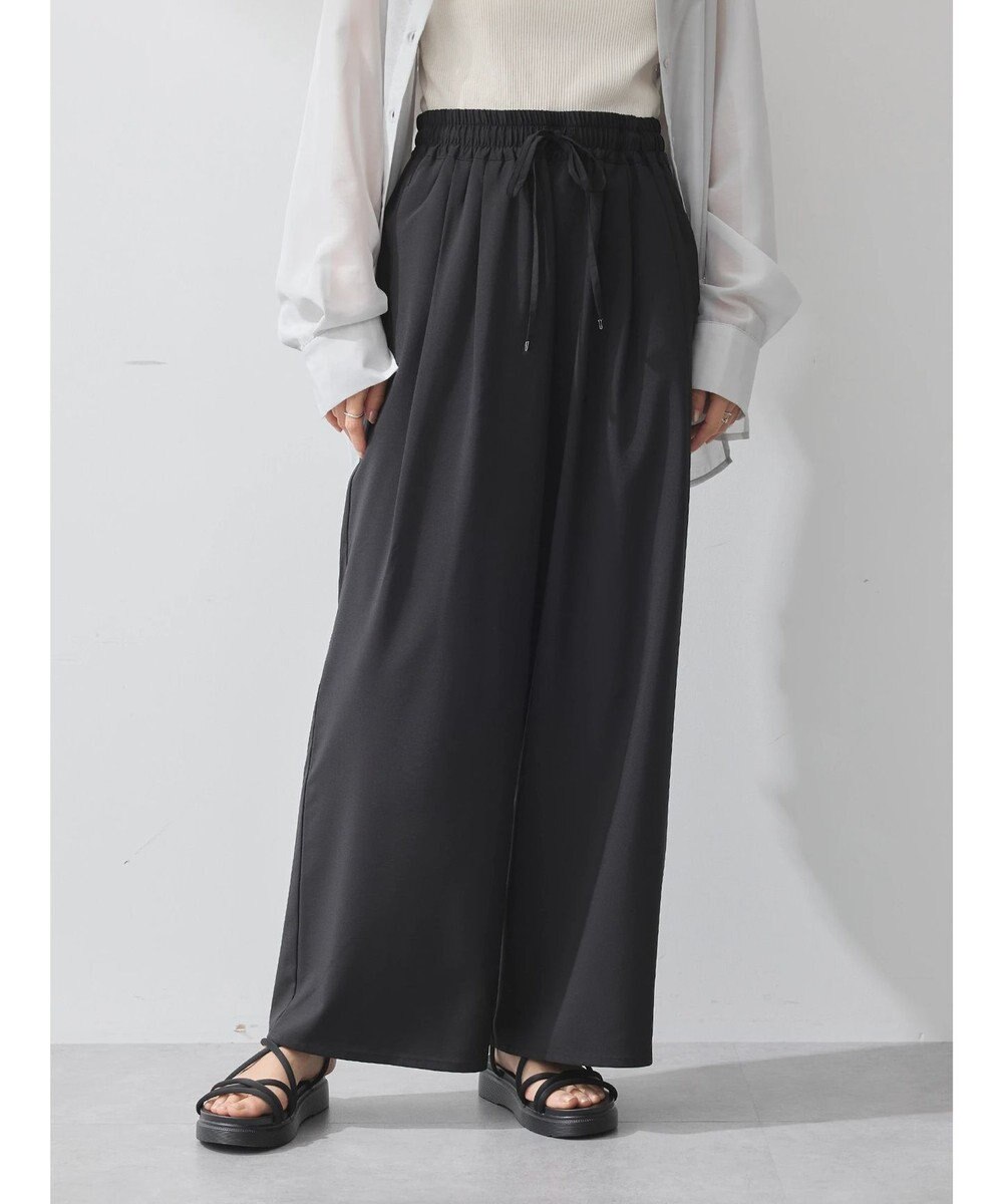 earth music&ecology ゆるてろワイドパンツ 