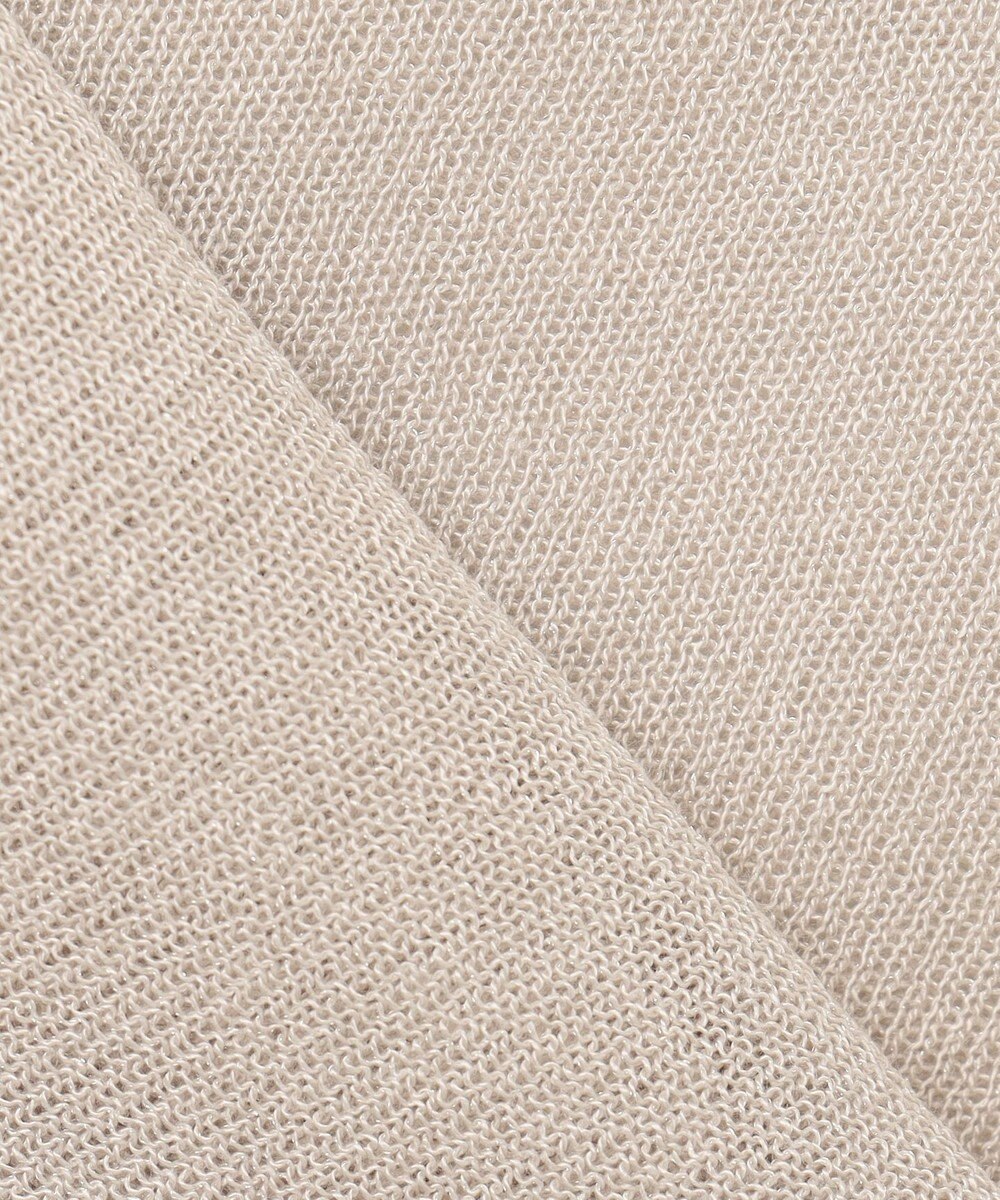 J.PRESS LADIES L 【洗える】シアーライトニット Vネック カーディガン 