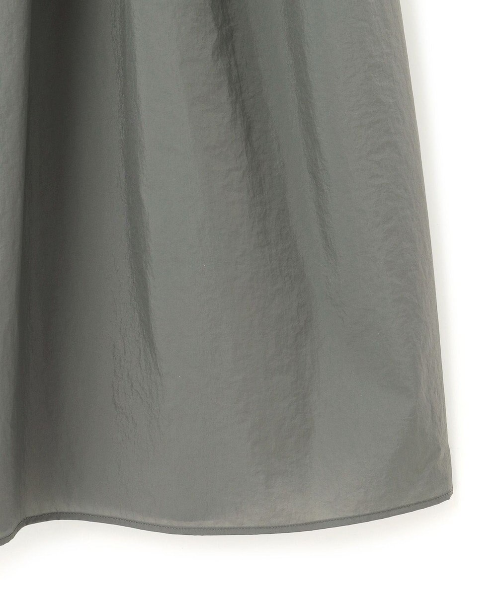 23区 S 【洗える】ブライトナイロンワッシャー ニットコンビワンピース 