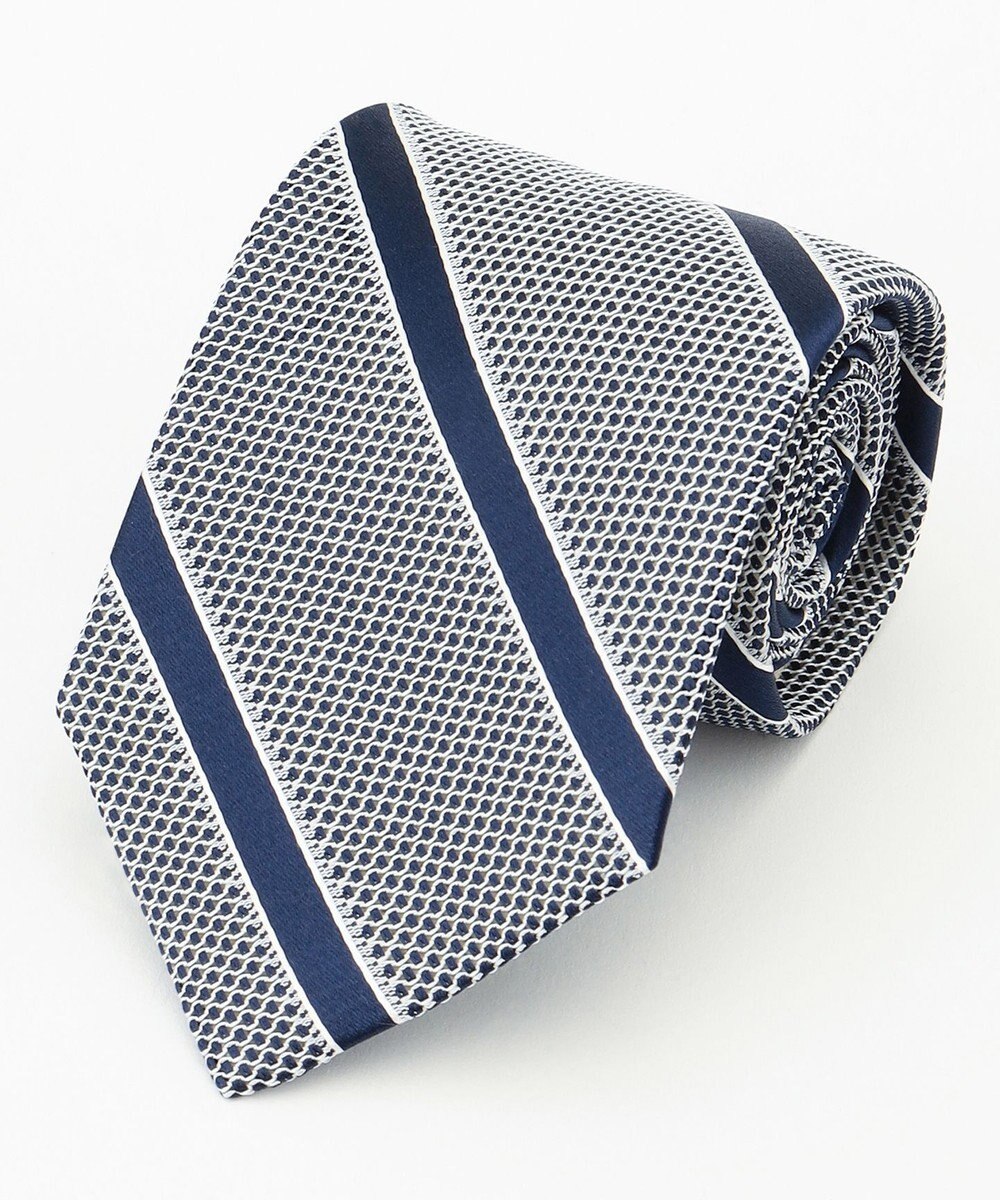 J.PRESS MEN 【JAPAN CRAFT】ストライプネクタイ 