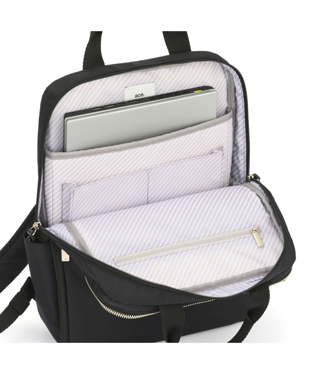 ACE BAGS & LUGGAGE 【洗える背面パッド付】 ace. フィッテムライト リュックサック A4/13.3インチ収納 20391 エース 