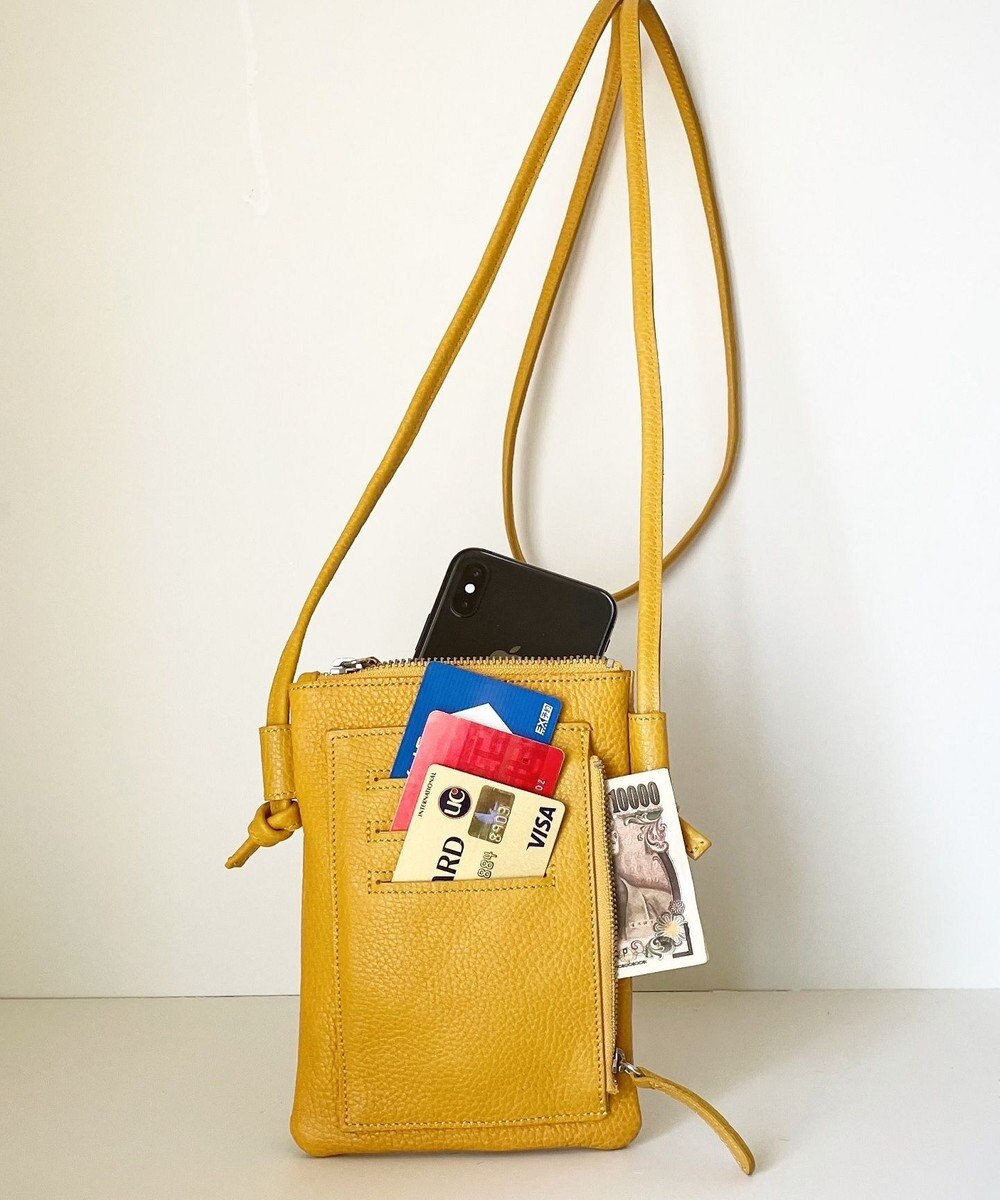 Hekhèr Le Style de Vie 新色追加【日本製】シュリンクレザー スマートフォンポシェット 