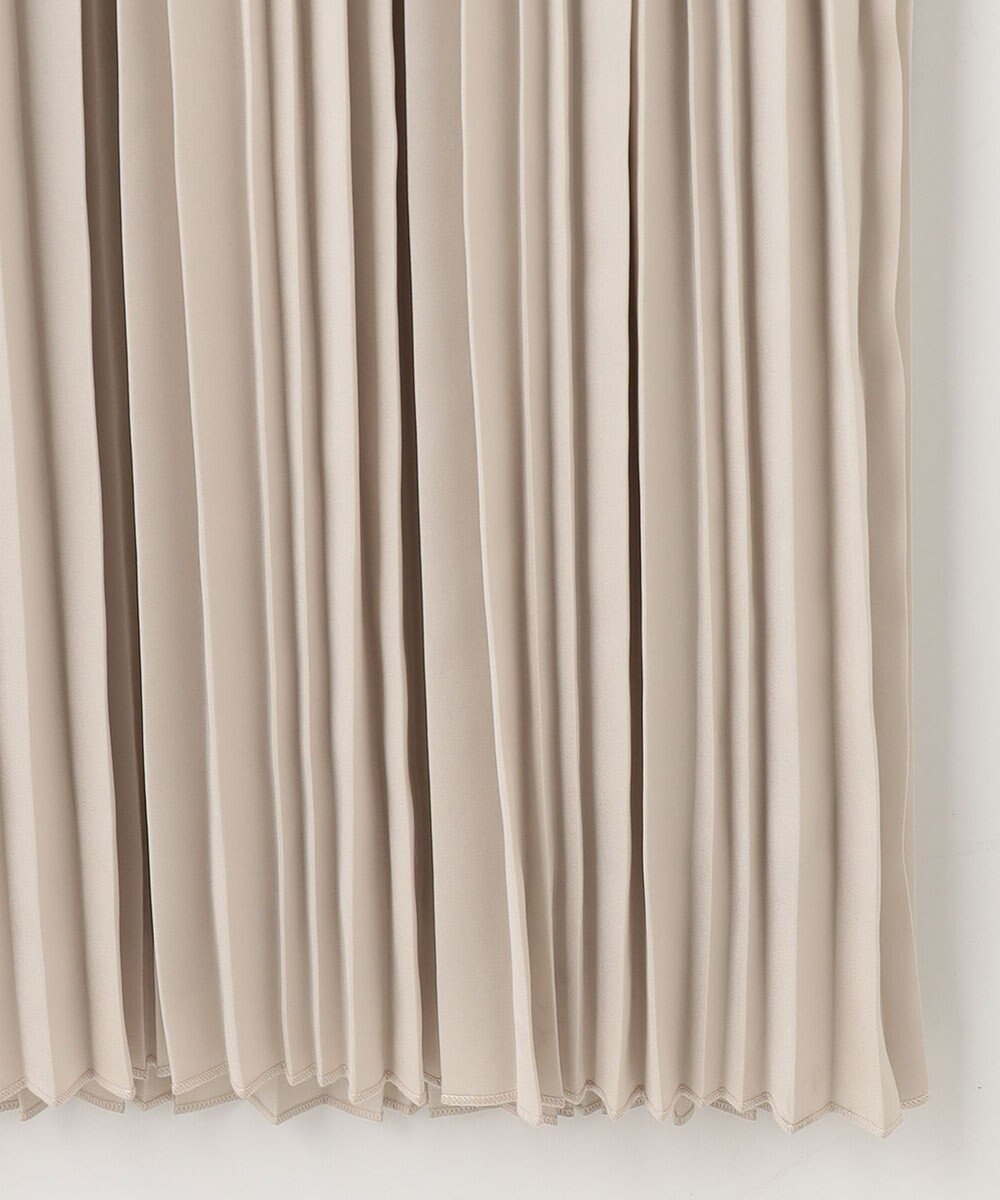 ANY L 【ウエストゴム】プリーツワンピース 