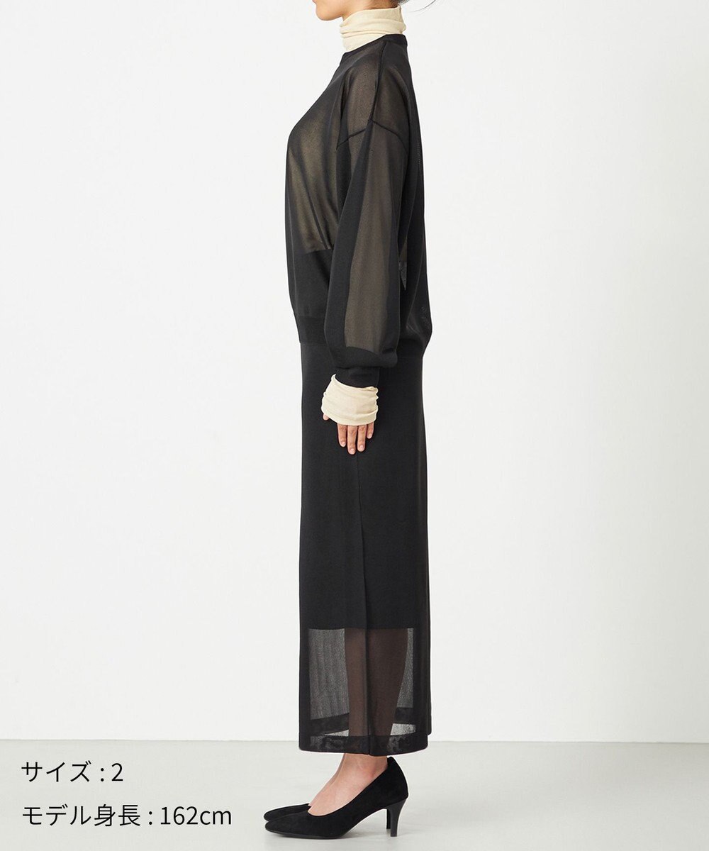 NAVE 【Nave・洗える】シアーニット トップス 