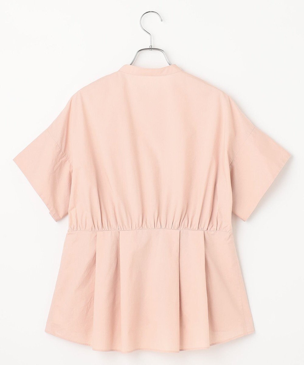 #Newans 【ANSWER for シンプルベーシック】スリットスリーブペプラムブラウス 