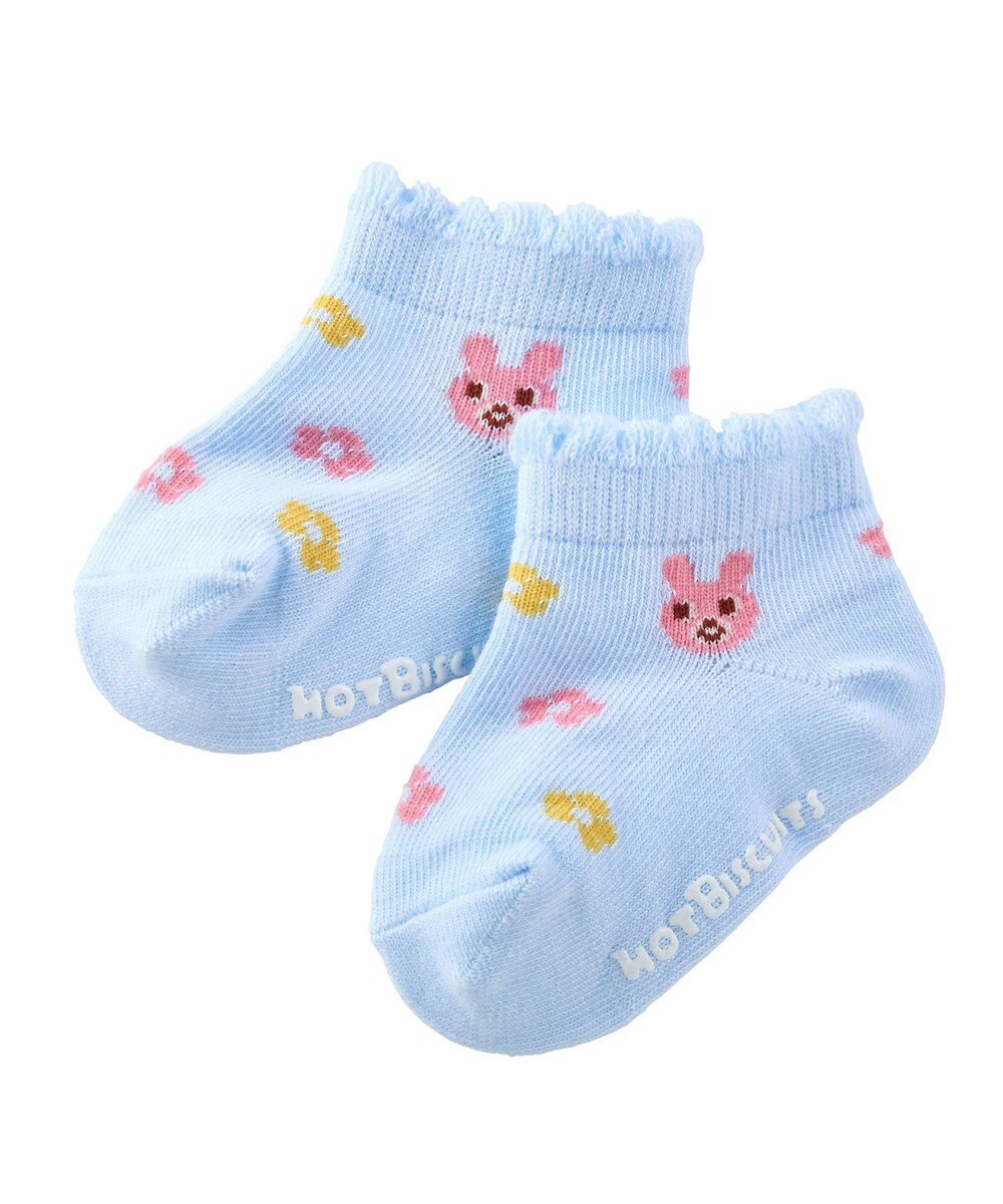 MIKI HOUSE HOT BISCUITS 【9-19cm / 靴下2足セット】ローカット ソックスパック2足セット 