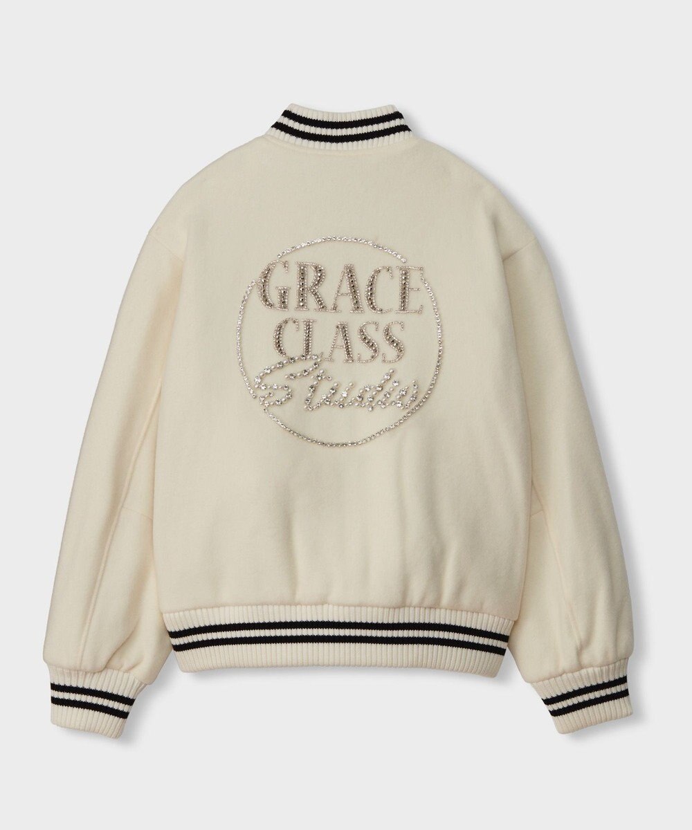 GRACE CONTINENTAL ビジューembアワードジャケット 