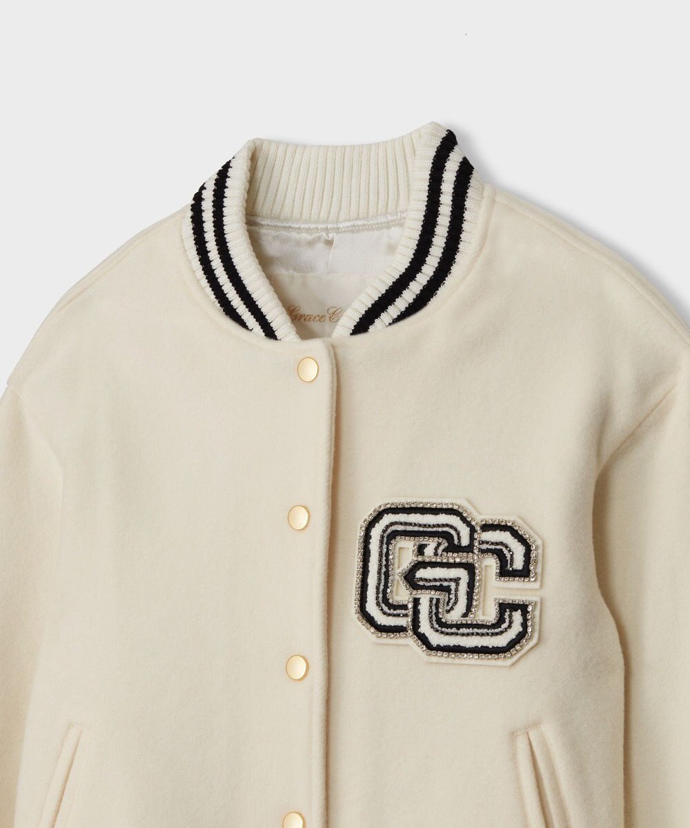 GRACE CONTINENTAL ビジューembアワードジャケット 