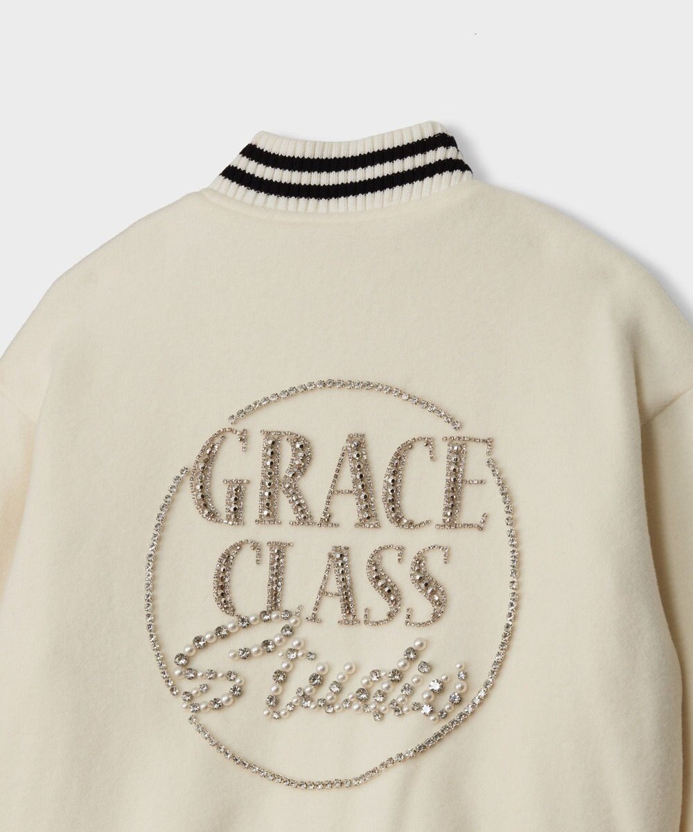 GRACE CONTINENTAL ビジューembアワードジャケット 