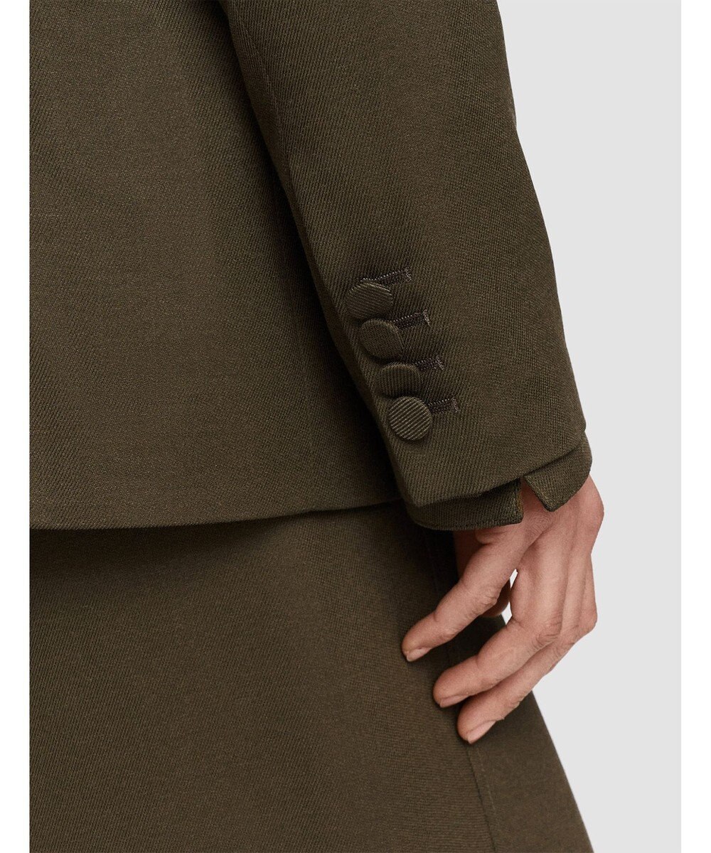 JOSEPH ビスコースツイル　ダブルブレステッドジャケット 