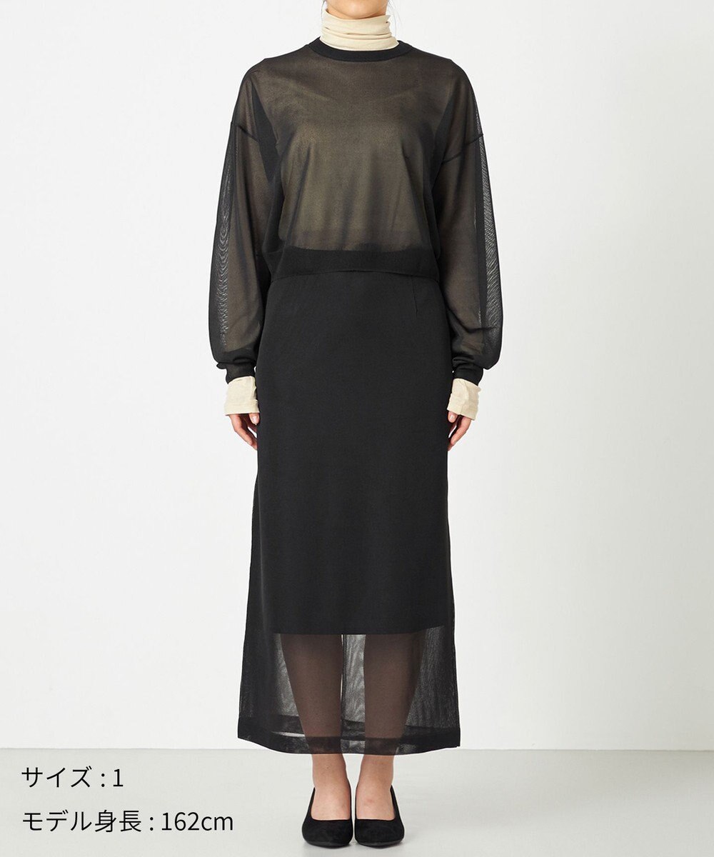 NAVE 【Nave・洗える】シアーニット トップス 