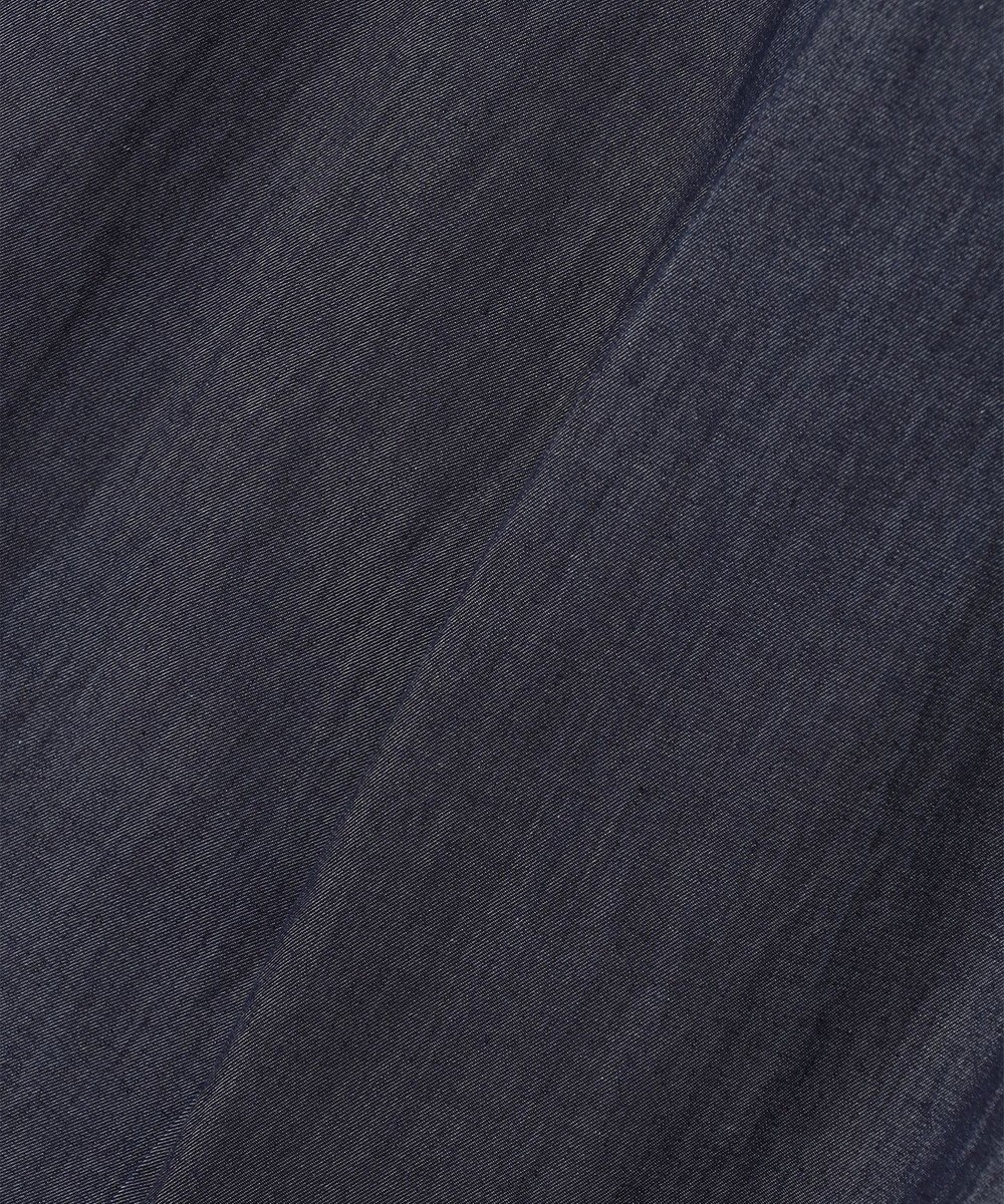 J.PRESS LADIES L 【洗える】ライトデニム セミワイド パンツ 