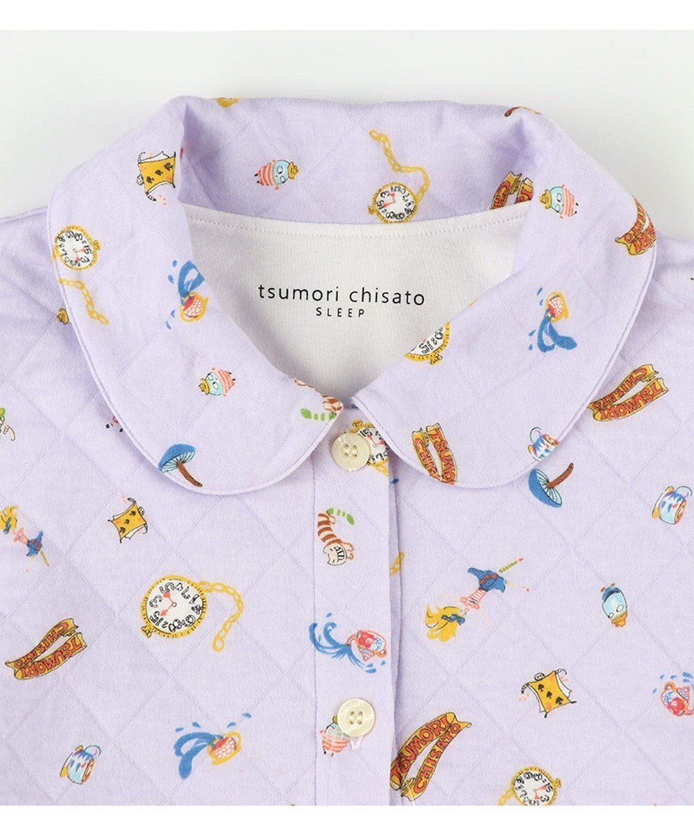 tsumori chisato SLEEP ツモリチサト パジャマ キルトニット素材(本体) あったか 長袖 長ズボン レディース UDW404 /ワコール 