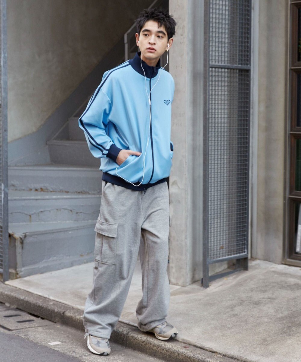 WEGO 【ユニセックス着用ITEM】ライントラックジャケット 