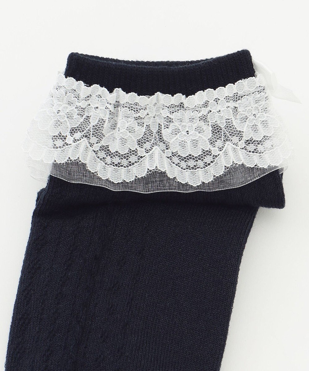 ANY KIDS 【日本製】レース ショート ソックス 