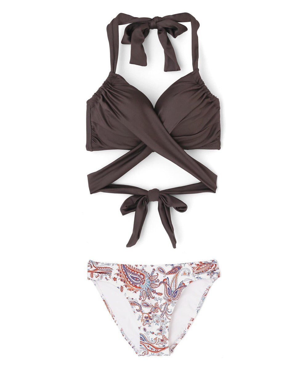 San-ai Resort（三愛水着楽園） ワコール定番商品カップ使用【グラマラスフィット】クロスワイヤー水着　9D-M　【San-ai Resort（サンアイリゾート）】 