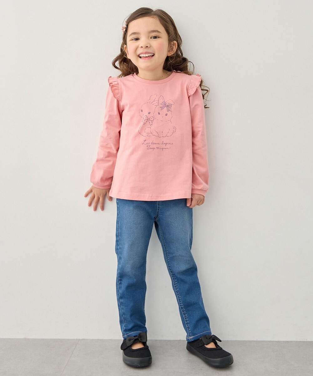 ANY KIDS 【WEB限定】7days プリント 長袖Tシャツ 