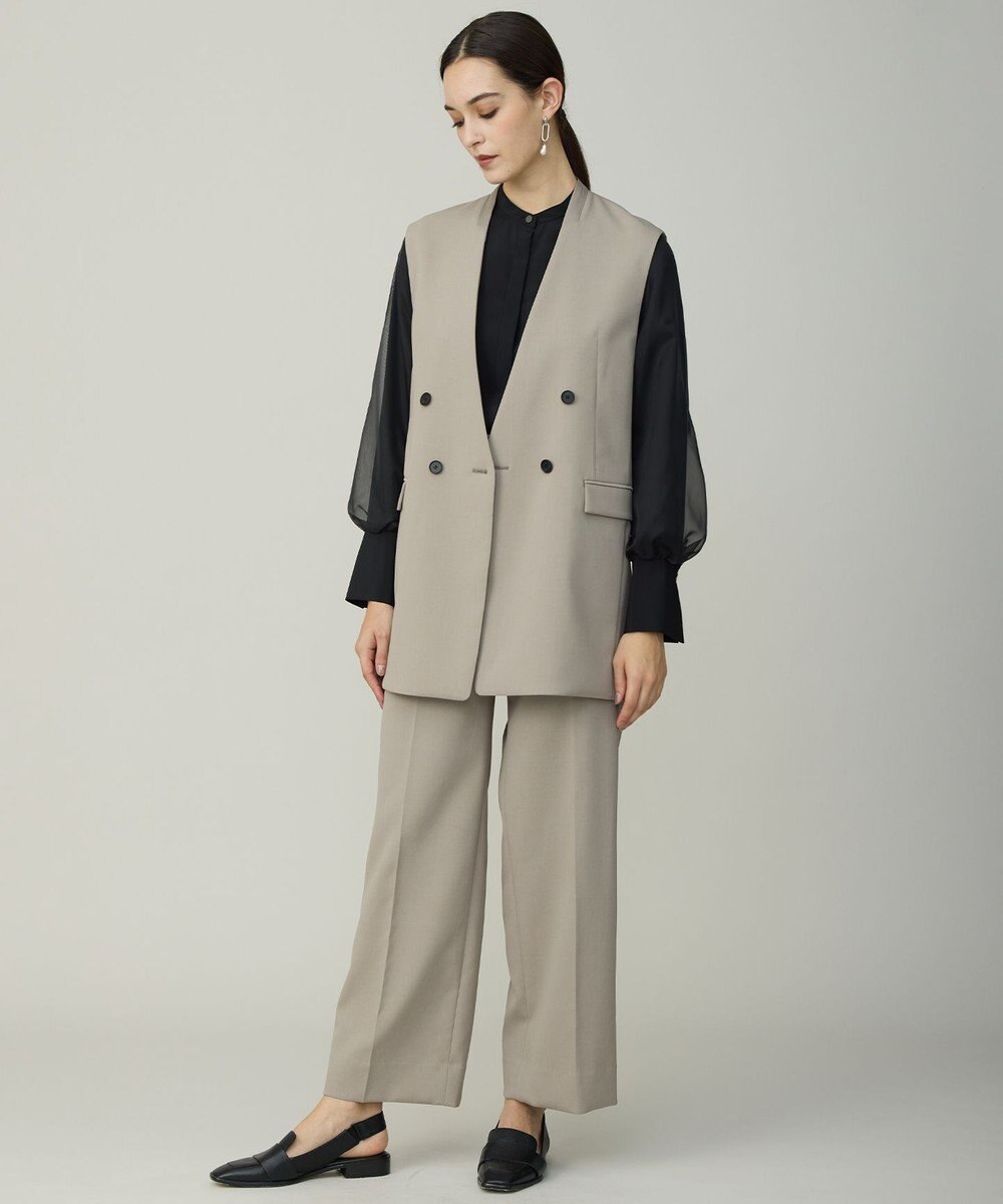 ICB L 【先行予約】 ハイツイストダブルクロス ワイドパンツ 