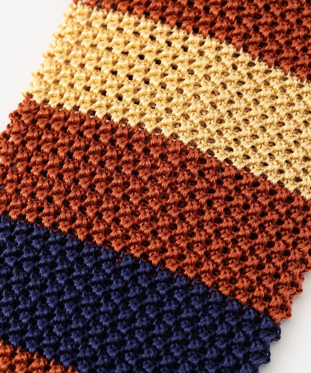 J.PRESS MEN レジメンタルニットタイ 