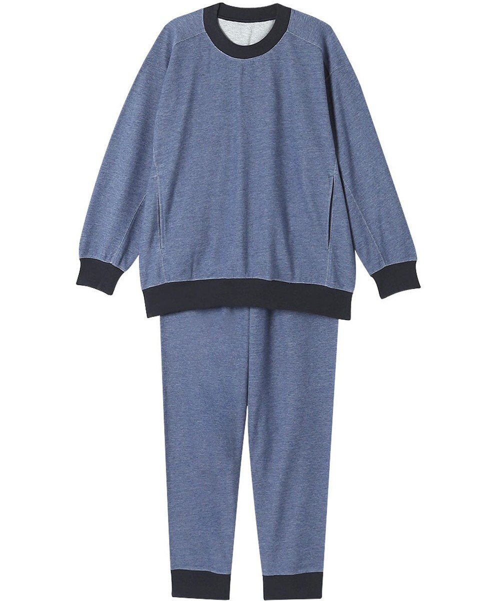 ワコール／睡眠科学 パジャマ 長袖 長ズボン 綿混(本体) ここちよく眠れる 寝返りしやすい レディース YDX598 睡眠科学／ワコール 