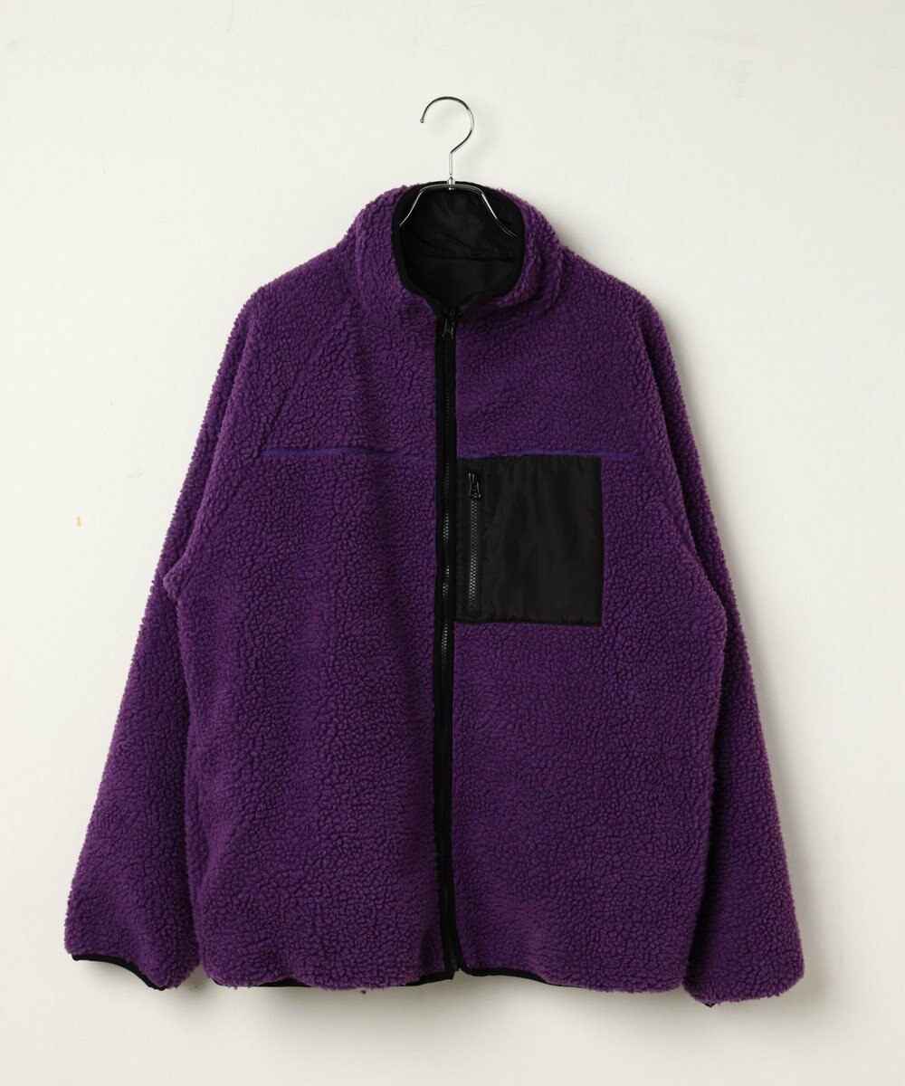 WEGO リバーシブルボアブルゾン 