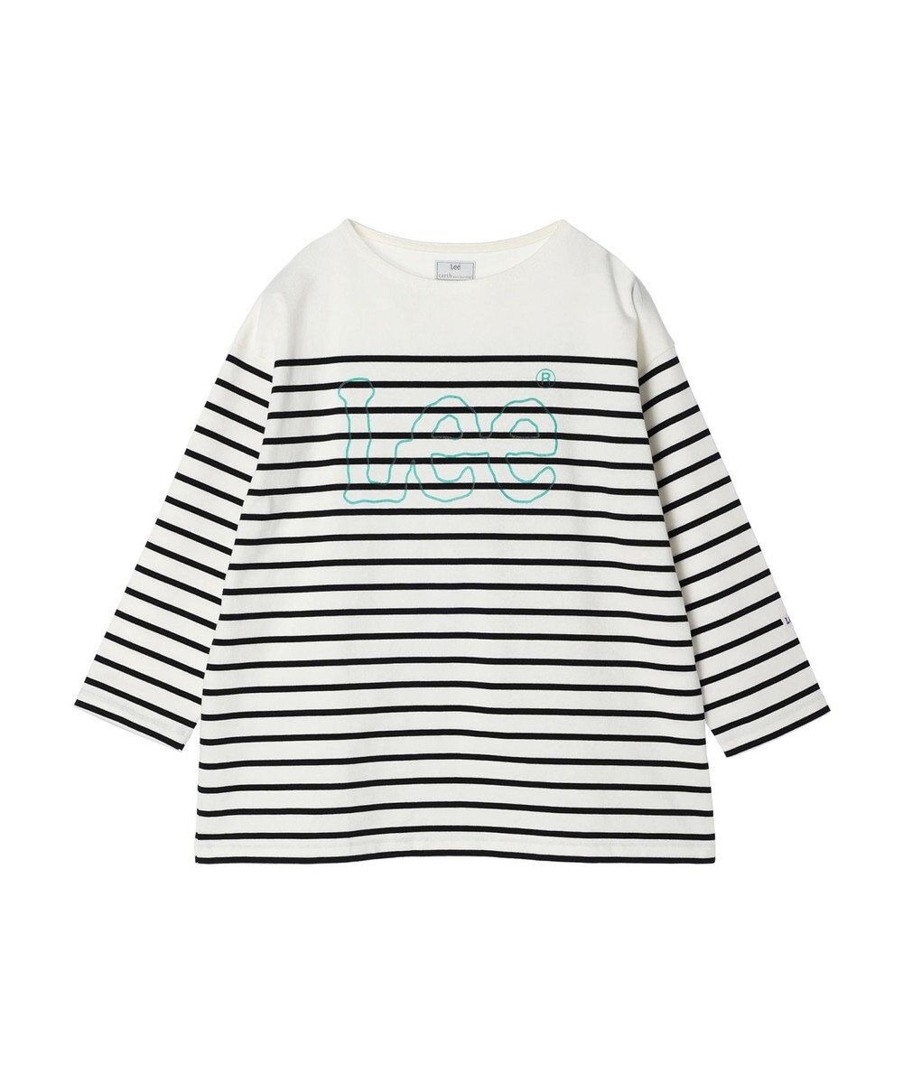 earth music&ecology Ｌｅｅ×ｅ．ｍ．ａ．ｅ　ＢＯＲＤＥＲ　Ｌ／Ｓ　ＴＥＥ 