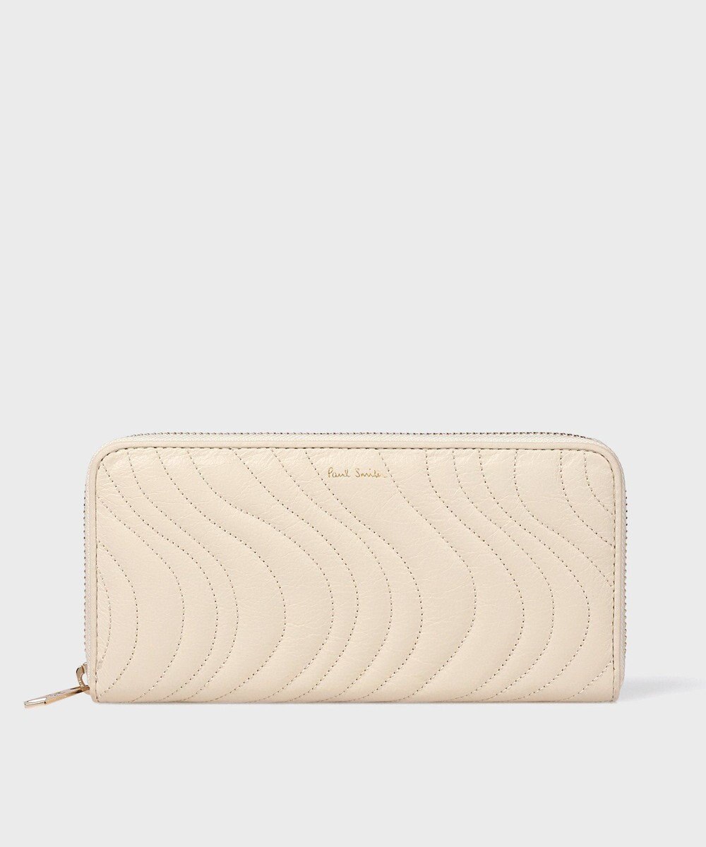 Paul Smith キルティングスワール 長財布 