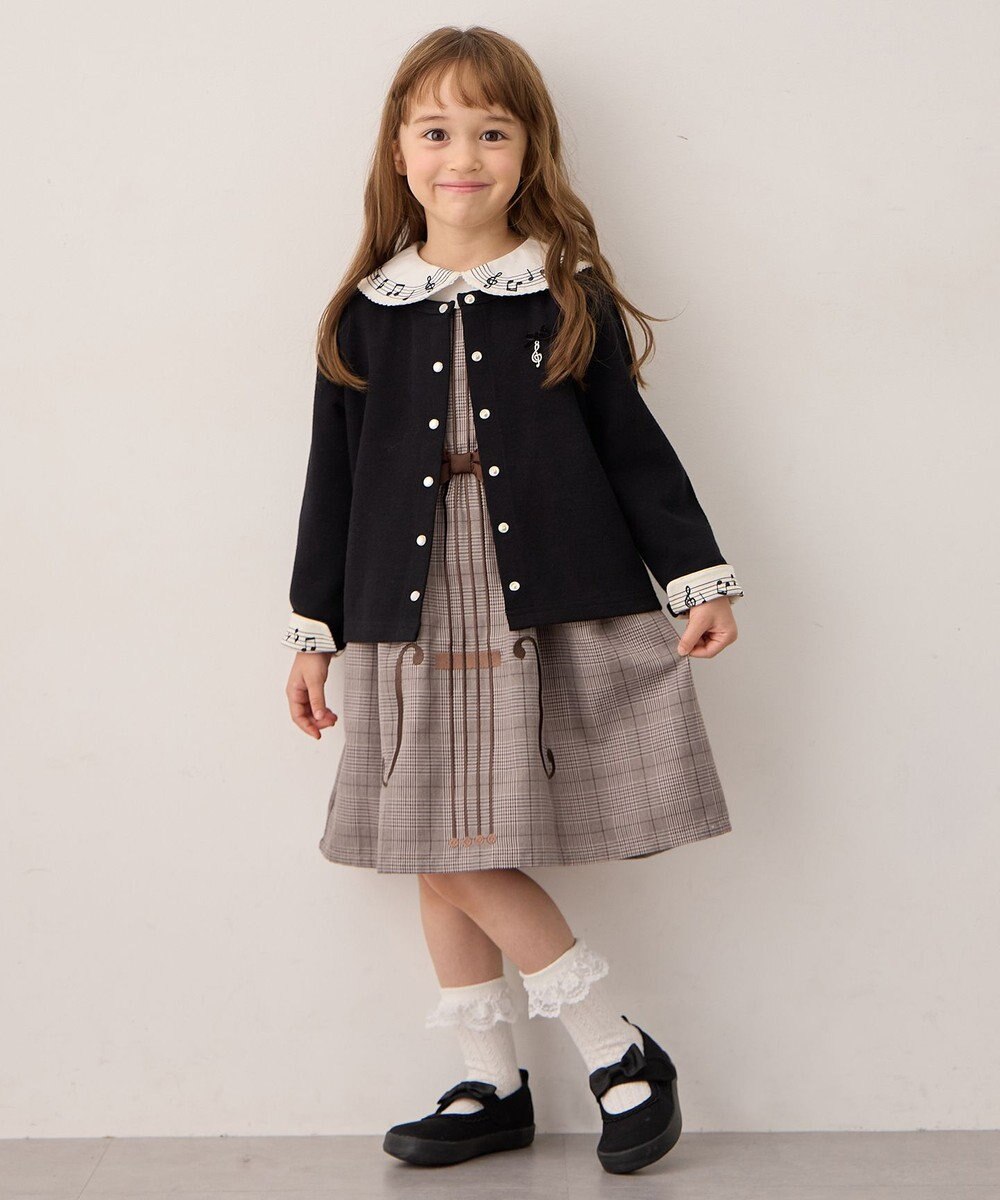 ANY KIDS まいにちスナップカーディガン 