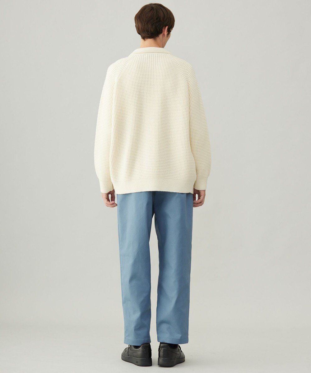 UNFILO MENS 【男女兼用】ウールポップコーン ジップ ブルゾン 