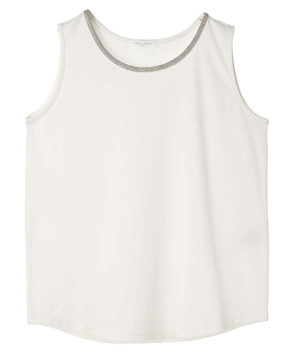 Green Parks ビジューテープタンクトップ 