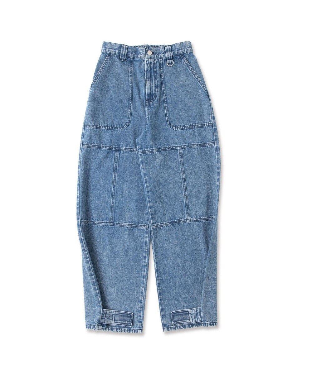 WEGO デニムベイカーステッチパンツ 